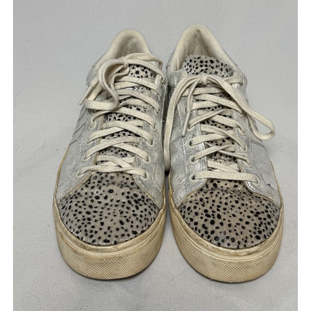 Gola Orchid II Cheetah Womens Silver Metallic Animal Print Sneaker CLA466 Size 9 - Picture 4 of 11